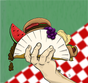 paperplate burrito